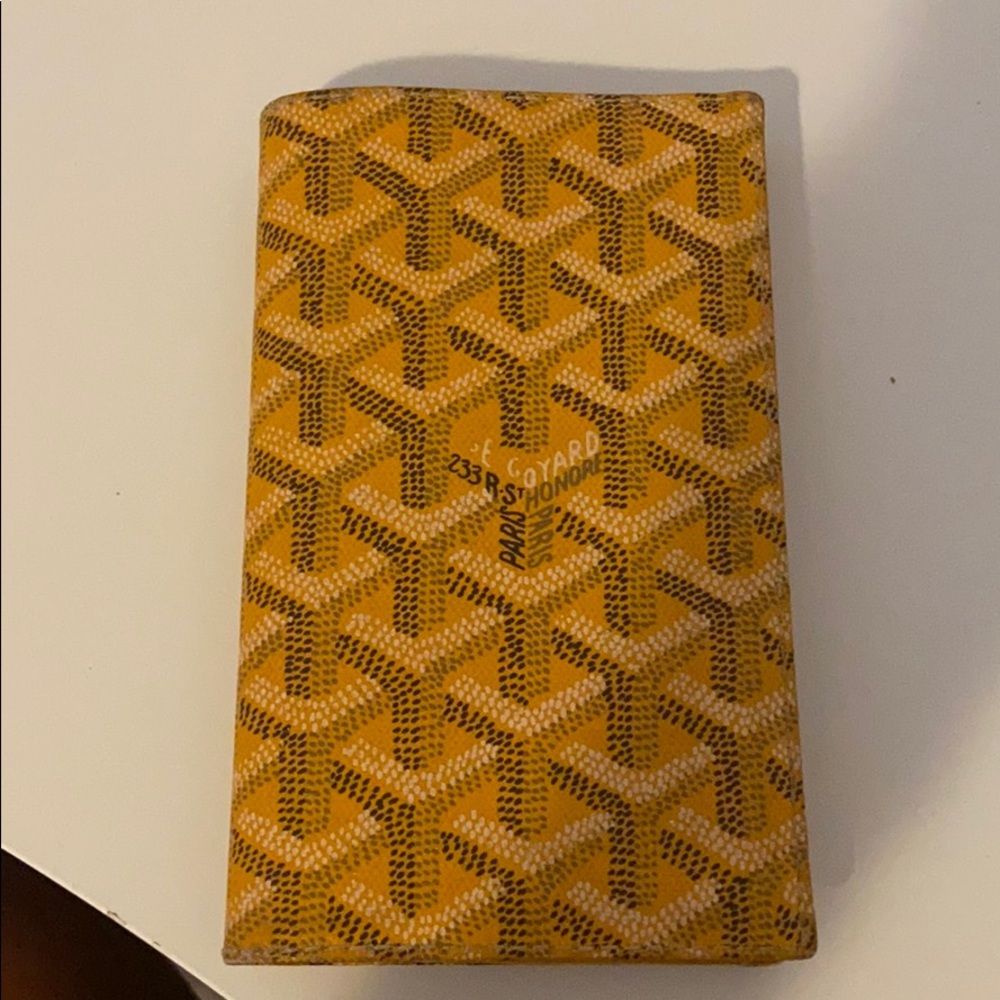 Goyard planner cover